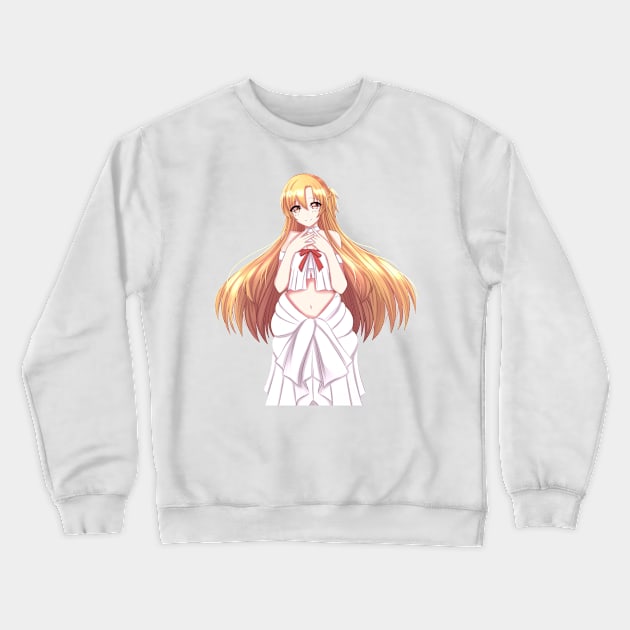 Asuna Yuuki Crewneck Sweatshirt by Mochichansenpai